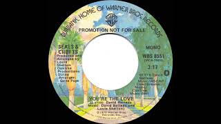 1978 Seals amp Crofts  You’re The Love mono radio promo 45 [upl. by Nnaeirelav]