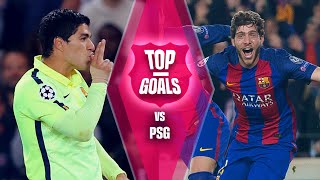 🔥 TOP GOALS 🔥 FC BARCELONA vs PSG [upl. by Noemys]