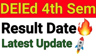 UP DELED 4th Semester Result डीएलएड चतुर्थ सेमेस्टर रिजल्ट DElED 2017 Batch Result Kab aayega [upl. by Egas]