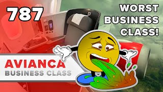 Terrible experience in Avianca 787 Business Class to Bogotá [upl. by Barvick286]