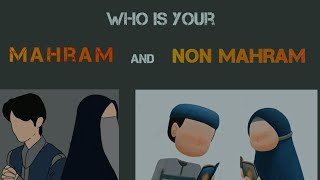 Who Is Your Mahram and Non Mahram [upl. by Rosemare]