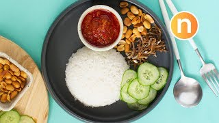 Nasi Lemak  椰浆饭  Steamed Coconut Milk Rice Nyonya Cooking [upl. by Anastasius]