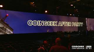 CoinGeek London  Chinese Live Stream Day 2 [upl. by Nafis]