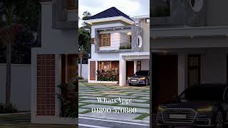 AutoCAD visualization work hbdcf home housedesign 3danimation duplexhousedesign [upl. by Gurney]