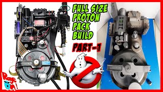 Part 1 Ghostbusters Proton Pack build series with Hasbro Spengler wand 3d printed  fiberglass [upl. by Martell]