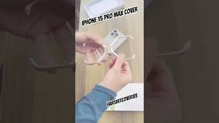 iPhone 15 pro max cover shortsytshorts shortsfeed relatable smartphone youtubeshorts [upl. by Ydnis41]