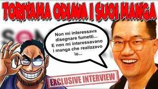 TORIYAMA ODIA DRAGON BALL  INTERVISTE ESCLUSIVE AI MANGAKA 1 [upl. by Annabel]