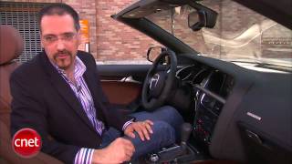 Car Tech 2010 Audi A5 20 TFSI Cabriolet review [upl. by Nagad]