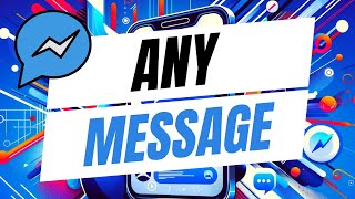 How To Check Time and Date Of Any Message In Facebook Messenger [upl. by Halsey]