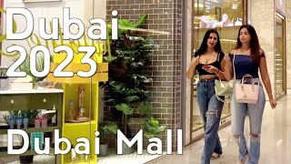 Dubai Mall Walking Tour 4K  United Arab Emirates 🇦🇪 [upl. by Torhert]