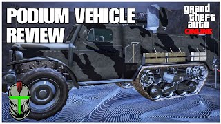 GTA Online Podium Vehicle Review HalfTrack [upl. by Pirnot490]