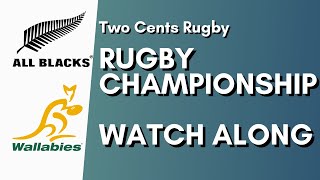 All Blacks v Wallabies Game 2  Rugby Watchalong feat Gazza [upl. by Ailb]