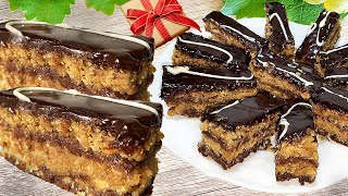 Quick amp Easy Christmas and New Year Dessert Recipe No Oven No Eggs No Condensed Milk  Grandma Menu [upl. by Burgwell]