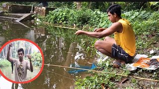 Hand rod fishing vlogfishingviralentertainmentvloge [upl. by Vokay122]