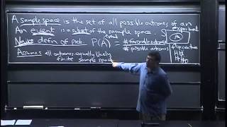 Lecture 1 Probability and Counting  Statistics 110 [upl. by Renado]