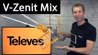 Televes VZenit Mix Outdoor Antenna Review [upl. by Yarezed586]