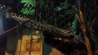 Rainy Night Sounds for Deep Sleep Relaxing Rain and Soft Thunder  Perfect for Sleep and Meditation [upl. by Etiam]