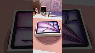 NEW iPad Air 2024 🤔 quotpurplequot iPad Air M2 unboxing [upl. by Raskind473]