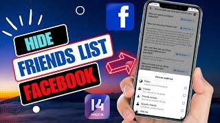 How To Hide Friends List On Facebook Account  Hide Facebook Mutual Friend 2024 [upl. by Ragen]