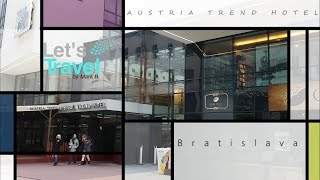 Austria Trend Hotel Bratislava SlowakeiSlovakia  Lets Travel [upl. by Bradway]