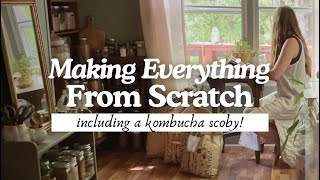 Homemaking From Scratch Vlog  Slow Intentional Living [upl. by Newo349]