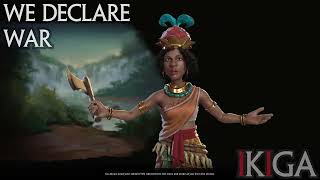 KONGO  NZINGA ANA DE SOUSA MBANDE QUEEN OF NDONGO ALL VOICED QUOTES amp DENOUNCE CIV VI  22 NOV 2022 [upl. by Fagaly]