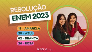 Enem 2023  Autoria Linguagem  Questão 18  Linguagens prova amarela [upl. by Karlee]