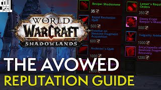 Dont Miss This Rep Grind For Alchemy Cauldrons The Avowed Faction  WoW Shadowlands Guide [upl. by Arym160]