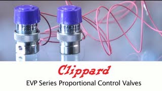 Clippards EVP Series proportional control valves [upl. by Emlin]