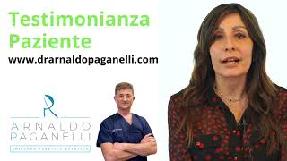 Testimonianza mastoplastica additiva per Dr Arnaldo Paganelli chirurgo plastico aprile 2024 [upl. by Attenweiler]