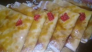 لي كراب باللبن Les crepes🏺فكرة جنونية عطاتني أحلى ذوق ادخلو تكتاشفوهم🏺 [upl. by Nylorahs]