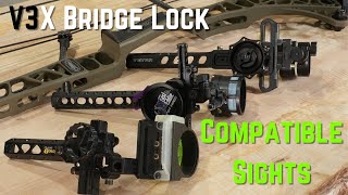 V3X Bridge Lock Compatible Sights [upl. by Strader]