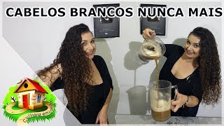 CABELOS BRANCOS  NUNCA MAIS PINTE EM CASA SÓ COM 2 INGREDIENTES NATURAL  Culinária em Casa [upl. by Imac]