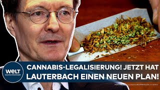 DEUTSCHLAND CannabisLegalisierung Jetzt legt Gesundheitsminister Lauterbach einen neuen Plan vor [upl. by Avner521]