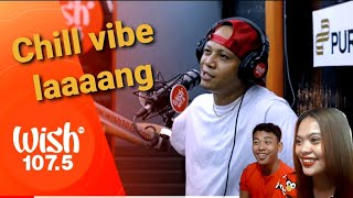 Mike Swift performs “Kalendaryo” LIVE on Wish 1075 Bus  Reaction Video [upl. by Euqinaj]