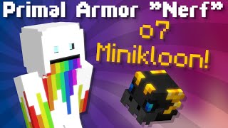 Primal Armors Minor Nerf  Minikloons Retirement o7 Hypixel Skyblock News [upl. by Sirap]