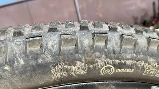 Schwalbe Nobby Nic 225” tires on DT Swiss XM481 rims [upl. by Yl]