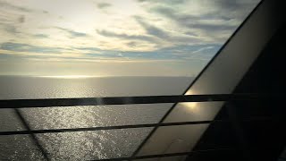 The Øresund Bridge • Train Ride from Denmark to Sweden • Öresundsbron • Copenhagen to Malmö [upl. by Blaseio289]