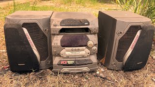 Panasonic VCD 5 Disc Cassette Tape Restoration  Bringing Vintage Audio Back to Life [upl. by Grim286]