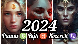 výklad 2024 Panna ♍ Býk ♉ Kozoroh ♑vykladkaret vykladtarotu [upl. by Phelgen]