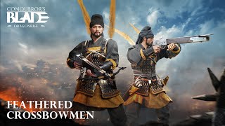 Unit Spotlight Feathered Crossbowmen 3star  Conquerors Blade [upl. by Eemak]