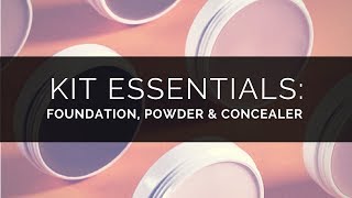 Kit Essentials Foundation Powder amp Concealer  RCMA Cinema Secrets Face Atelier [upl. by Giliane]