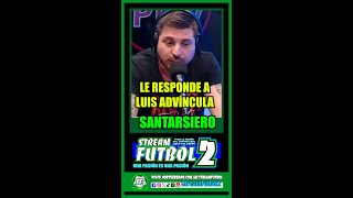 EL TANO SANTARSIERO LE RESPONDE A LUIS ADVÍNCULA [upl. by Par]