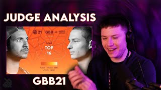 ALEXINHO VS FOOTBOXG GBB21  OFFICIAL ANALYSIS DLOW [upl. by Thetos599]