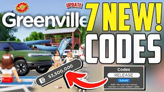 ⚠️UPDATE⚡REDEEM⚠️GREENVILLE ROBLOX CODES 2024  GREENVILLE CODES 2024 [upl. by Aroc]