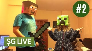 YEŞİL BEYİN İNTİKAMI11  Şiddetli Geçimsizlik Live 2  Minecraft [upl. by Jojo]