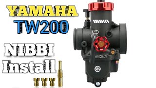 Yamaha TW200 Nibbi PE28 Install Part 1 [upl. by Nomolas]