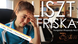 1 Min 10 Min 1 Hour Challenge Hungarian Rhapsody No2  FRISKA  Franz Liszt [upl. by Nanah]