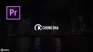 Slide in Logo Intro with PNG image Adobe Premiere Pro Tutorial by Chung Dha [upl. by Nelrsa]