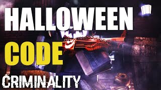 🎃 HALLOWEEN CRIMINALITY CODES ROBLOX [upl. by Krystalle]